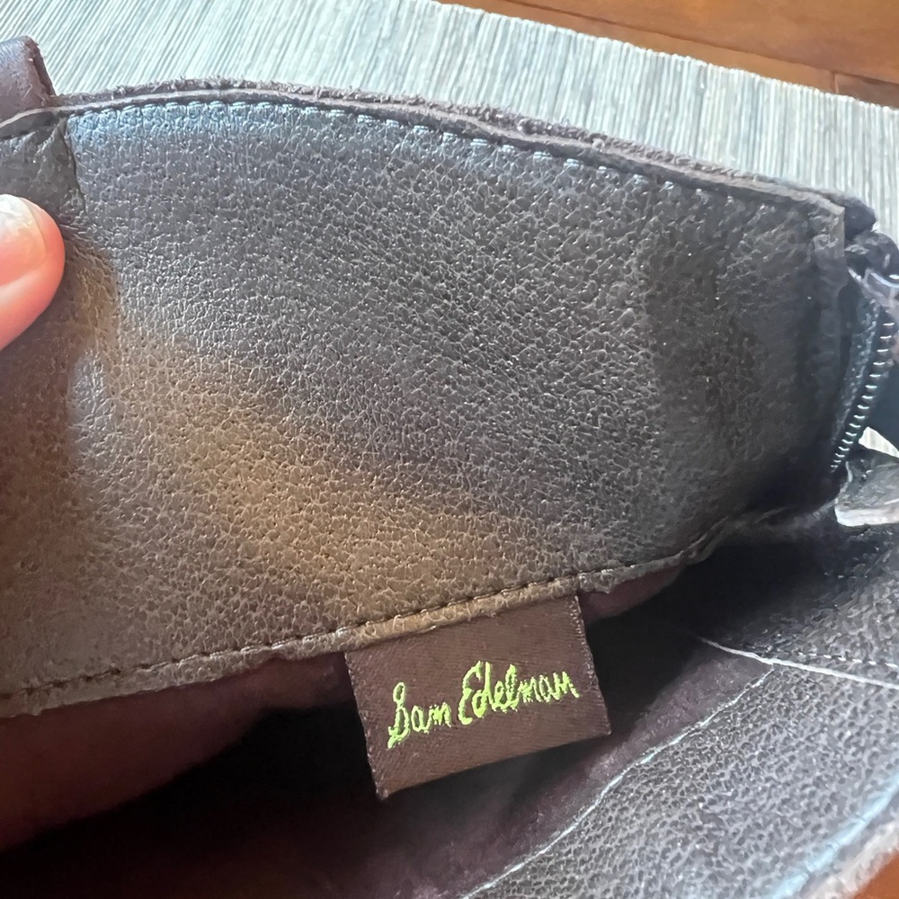 Sam Edelman Brown Leather Riding Boots - Picture 3 of 6